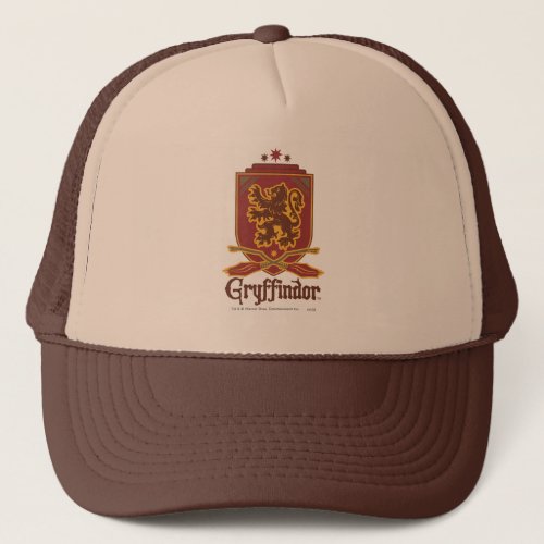 Harry Potter  Gryffindor QUIDDITCH  Badge Trucker Hat