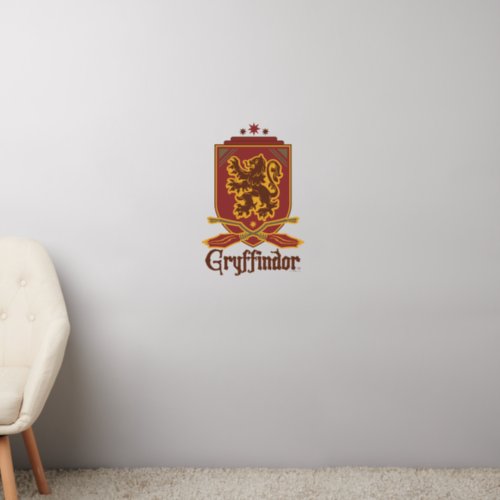 Harry Potter  Gryffindor QUIDDITCHâ  Badge Wall Decal