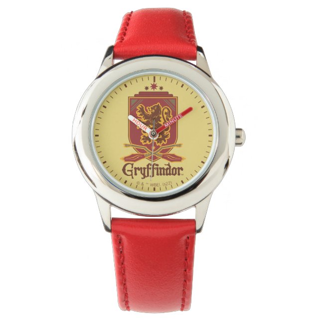 Harry Potter | Gryffindor QUIDDITCH™ Badge Watch (Front)