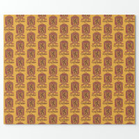 GRAPHICS & MORE Harry Potter Gryffindor Painted Crest Gift Wrap Wrapping  Paper Roll