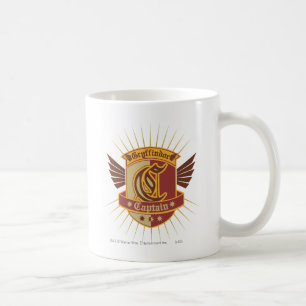 Harry Potter   Gryffindor QUIDDITCH� Captain Emble Coffee Mug