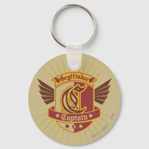Harry Potter Gryffindor QUIDDITCH� Captain Emble Keychain
