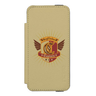 Harry Potter   Gryffindor QUIDDITCH™  Captain Logo iPhone SE/5/5s Wallet Case