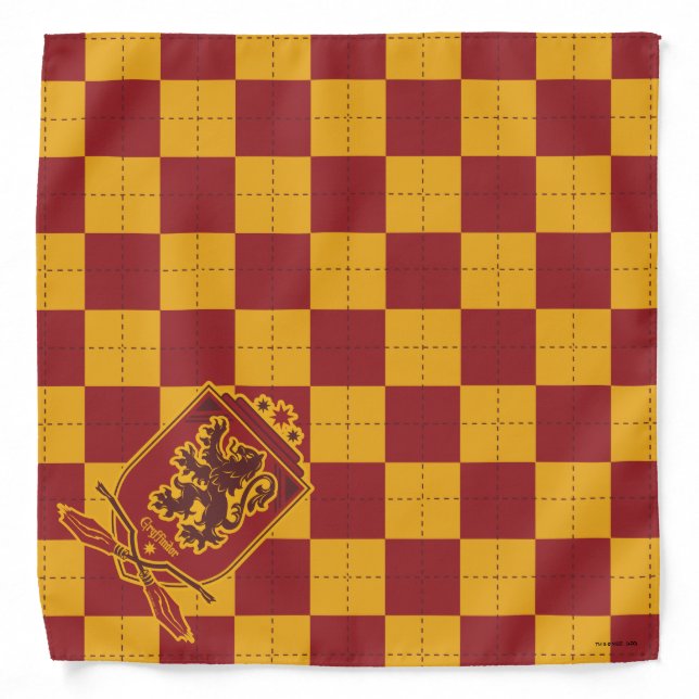 Harry Potter | Gryffindor QUIDDITCH™  Crest Bandana (Front)