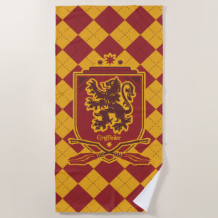 Harry Potter Gryffindor QUIDDITCH™ Crest Beach Towel