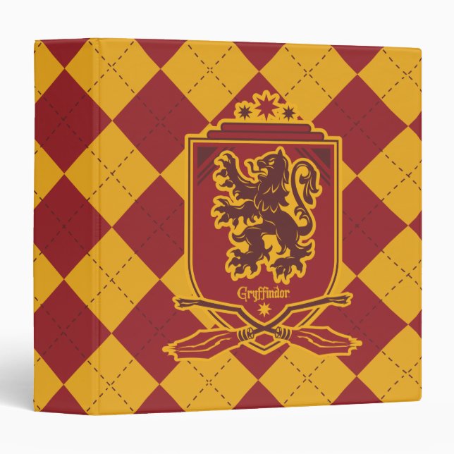 Harry Potter | Gryffindor QUIDDITCH™  Crest Binder (Front/Spine)