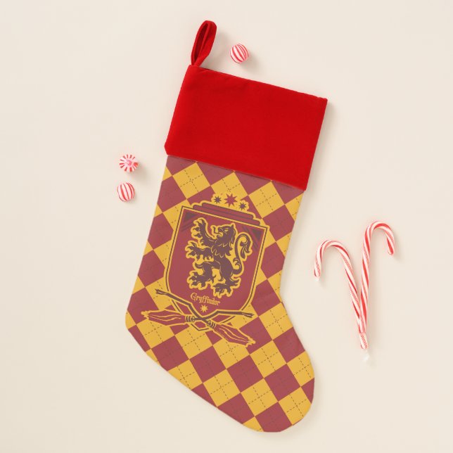 Harry Potter | Gryffindor QUIDDITCH™  Crest Christmas Stocking (Front)
