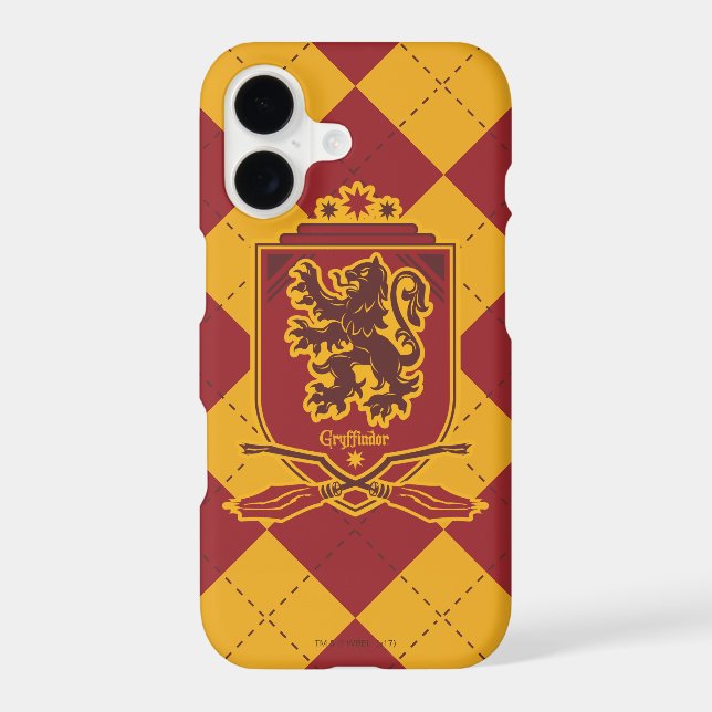 Harry Potter | Gryffindor QUIDDITCH™  Crest Iphone Case (Back)