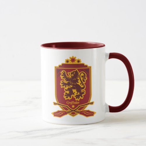 Harry Potter  Gryffindor QUIDDITCH  Crest Mug