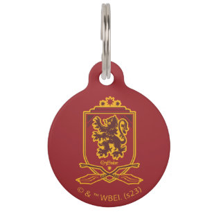 Harry Potter Gryffindor QUIDDITCH™ Crest Pet ID Tag