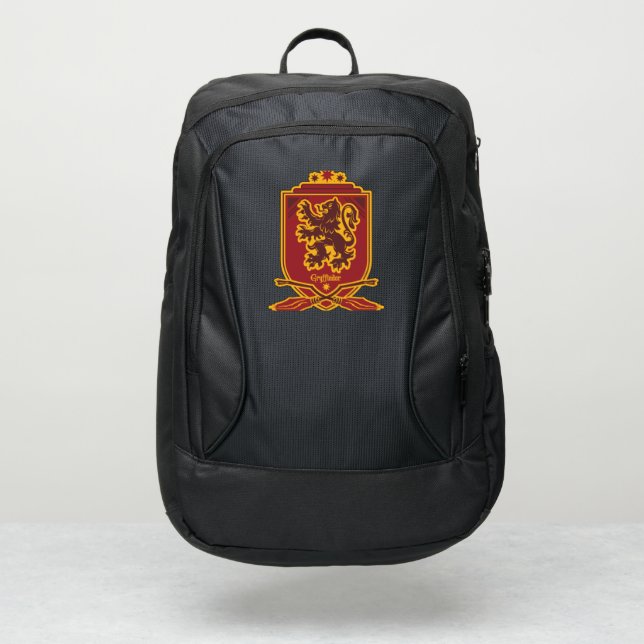 Harry Potter | Gryffindor QUIDDITCH™  Crest Port Authority® Backpack (Front)