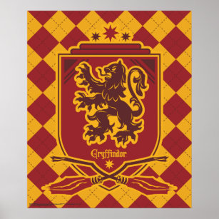 Harry Potter   Gryffindor QUIDDITCH™  Crest Poster