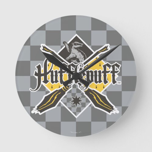 Harry Potter  Gryffindor QUIDDITCH Crest Round Clock