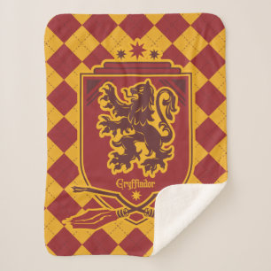 Harry Potter   Gryffindor QUIDDITCH™  Crest Sherpa Blanket