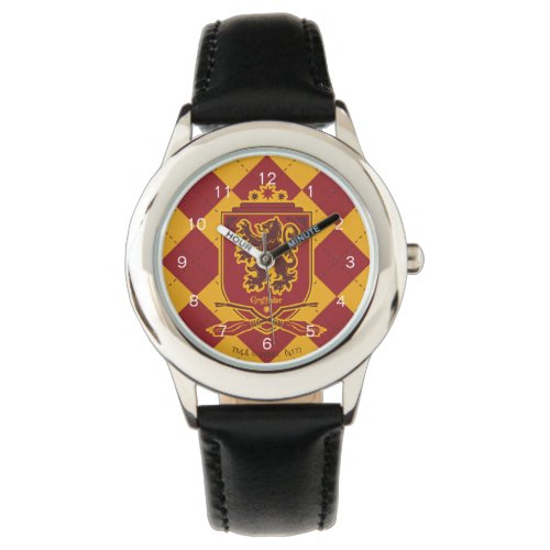 Harry Potter  Gryffindor QUIDDITCH  Crest Watch