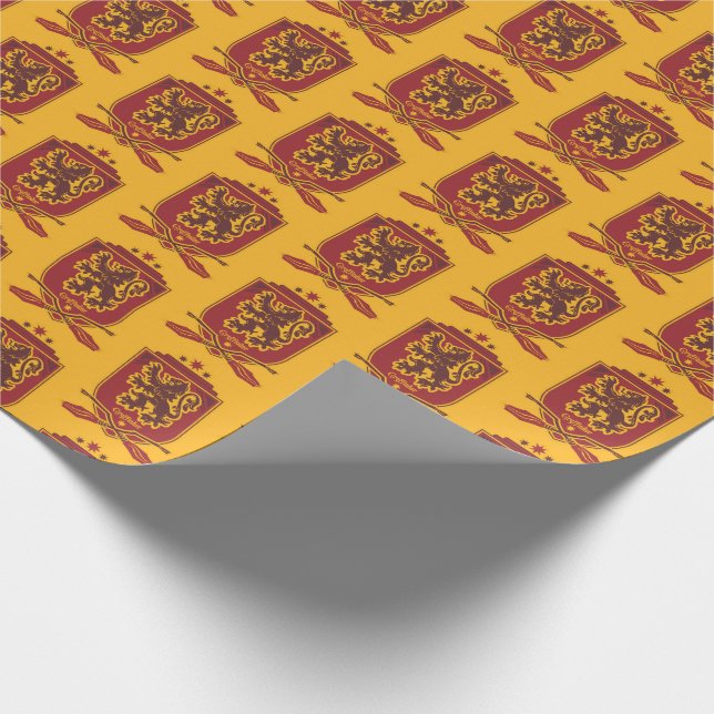 Harry Potter | Gryffindor QUIDDITCH™  Crest Wrapping Paper (Corner)