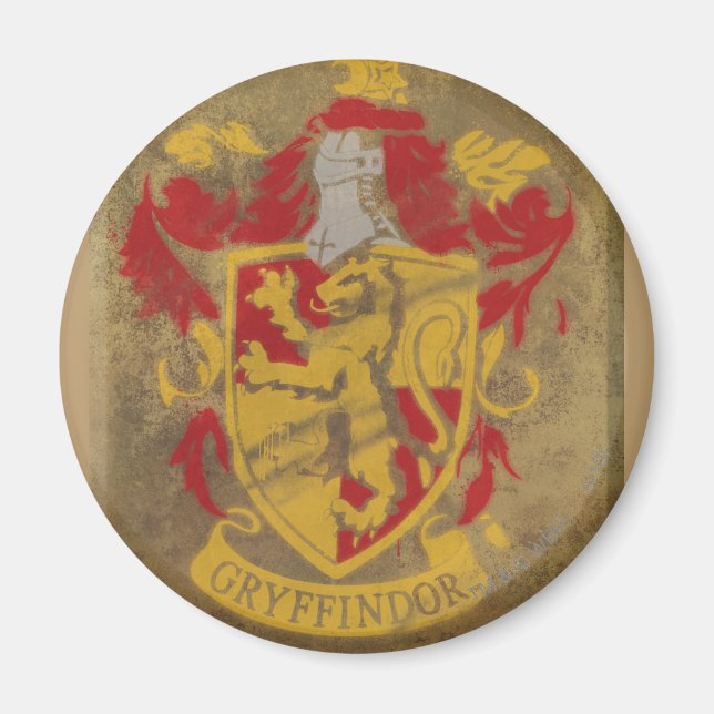 Harry Potter | Gryffindor - Retro House Crest Magnet (Front)