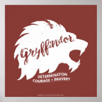 Harry Potter | GRYFFINDOR™ Silhouette Typography