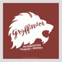 Harry Potter | GRYFFINDOR™ Silhouette Typography Poster