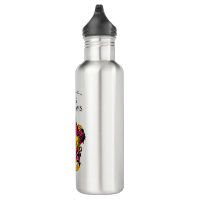 32oz Laser Engraved Insulated Water Bottle Gryffindor 