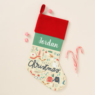 Harry Potter   Happy Christmas With Festive Icons Stocking