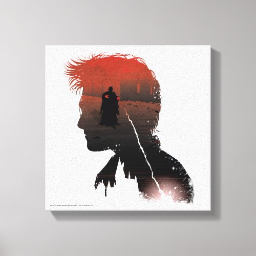 Harry Potter  Harry  Voldemort Wizard Duel Canvas Print