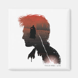 Harry Potter   Harry & Voldemort Wizard Duel Magnet
