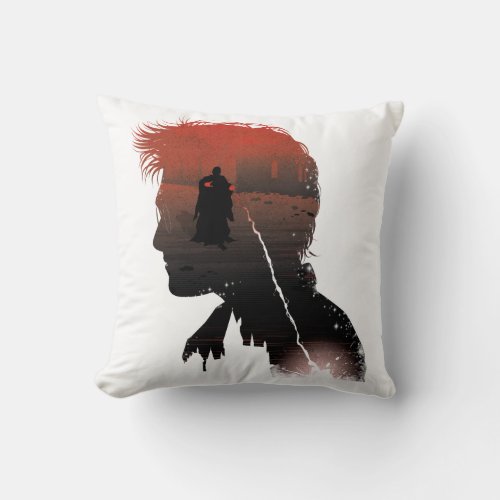 Harry Potter  Harry  Voldemort Wizard Duel Throw Pillow