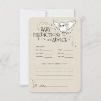 Harry Potter - Hedwig | Baby Predictions & Advice  Invitation