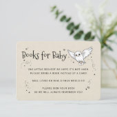 Harry Potter | Hedwig - Books for Baby Invitation (Standing Front)