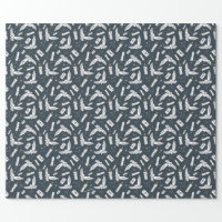 Harry Potter, Hedwig Pattern - Baby Shower Wrappi Wrapping Paper