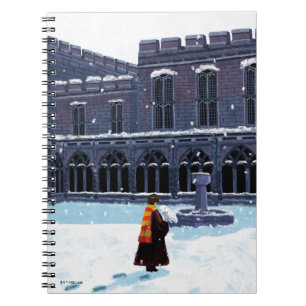 HARRY POTTER™ & Hedwig in HOGWARTS™ Courtyard Notebook