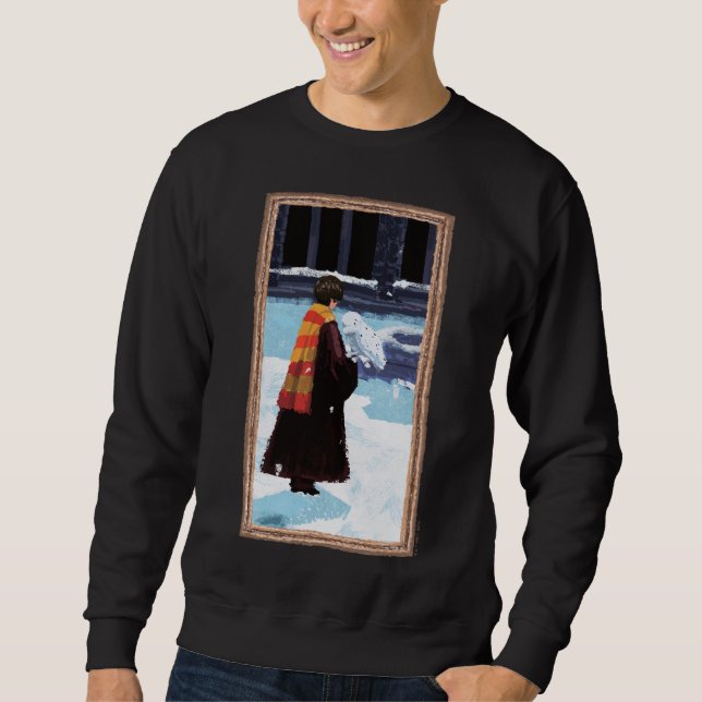 HARRY POTTER™ & Hedwig in HOGWARTS™ Courtyard Sweatshirt (Front)