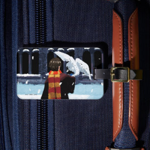 HARRY POTTER™ & Hedwig in the Snow Luggage Tag