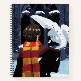 HARRY POTTER™ & Hedwig in the Snow Notebook