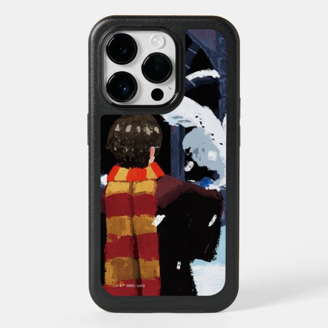 HARRY POTTER™ & Hedwig in the Snow Otterbox iPhone Case (Back)