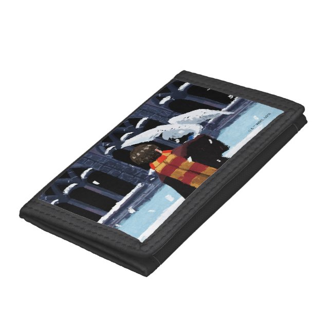 HARRY POTTER™ & Hedwig in the Snow Trifold Wallet (Bottom)