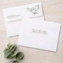 Harry Potter Hedwig Owl Letter Addressed Envelopes