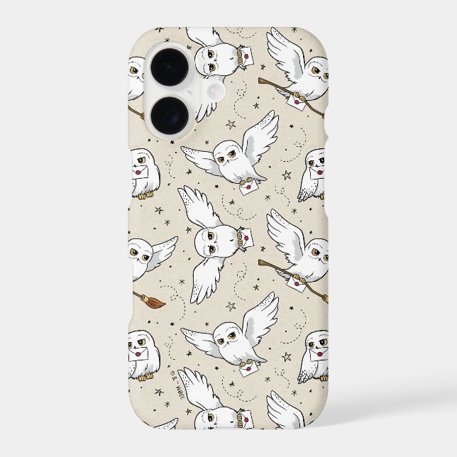 Harry Potter | Hedwig Pattern Iphone Case (Back)