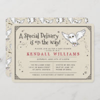 Harry Potter | Hedwig Special Delivery Baby Shower Invitation