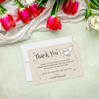 Harry Potter | Hedwig - Thank You Invitation by harrypotter at Zazzle