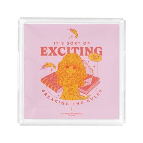 HARRY POTTER  Hermione Granger Its Exciting Acrylic Tray