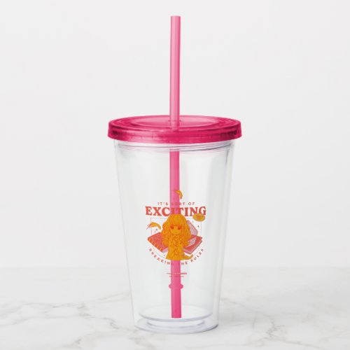 HARRY POTTER  Hermione Granger Its Exciting Acrylic Tumbler
