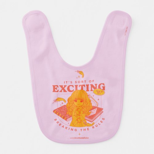HARRY POTTERâ  Hermione Granger Its Exciting Baby Bib