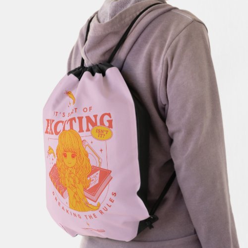 HARRY POTTERâ  Hermione Granger Its Exciting Drawstring Bag