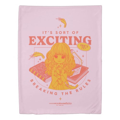 HARRY POTTERâ  Hermione Granger Its Exciting Duvet Cover