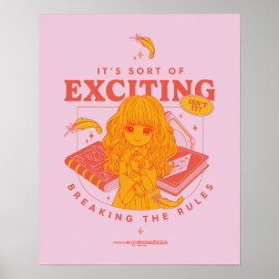 HARRY POTTER™ Hermione Granger It's Exciting Poster