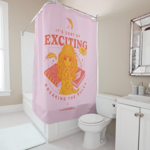 HARRY POTTERâ  Hermione Granger Its Exciting Shower Curtain