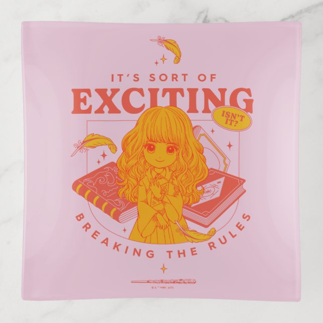 HARRY POTTER™ | Hermione Granger It's Exciting Trinket Tray (Front)