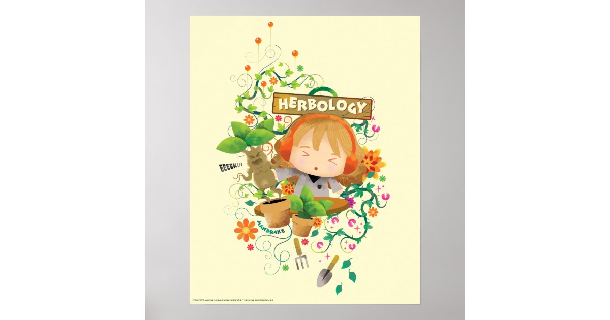 Harry Potter™ - Herbology Poster